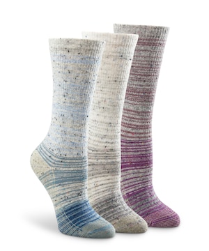 Chaussettes pour bottes décontractées pour femmes, paquet de 3&nbsp;paires, Copper Sole