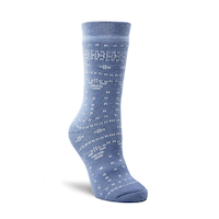 WindRiver Women's T-Max Print Thermal Crew Socks