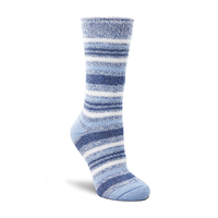 WindRiver Women's T-Max Heat Stripe Thermal Crew Socks