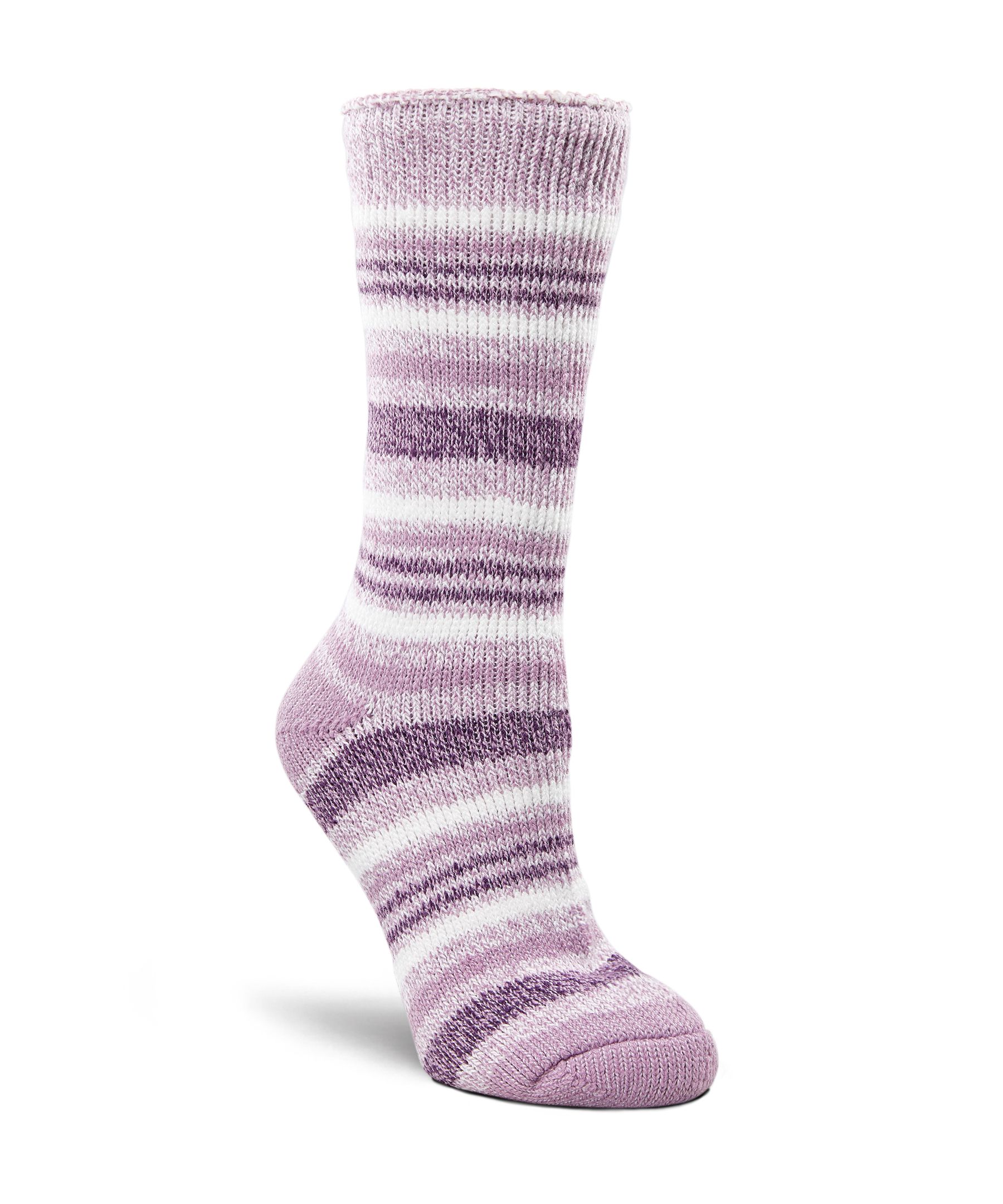 WindRiver Women's T-Max Heat Stripe Thermal Crew Socks