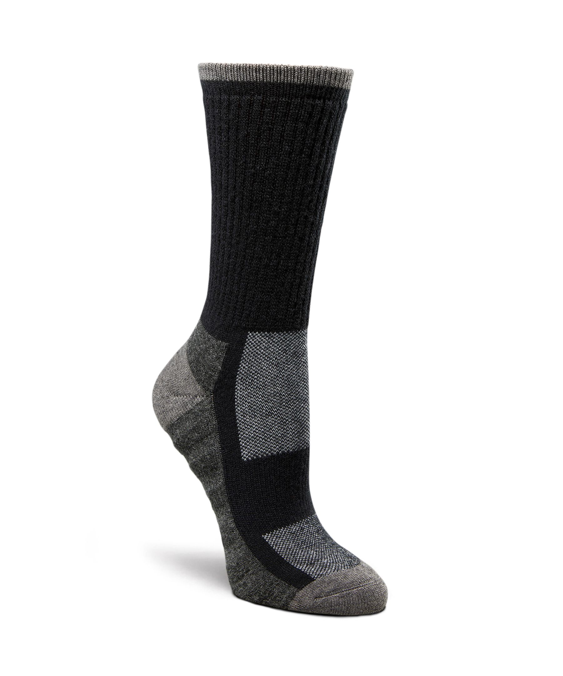 WindRiver Women's Wool Blend Quad Comfort Hiking Crew Socks