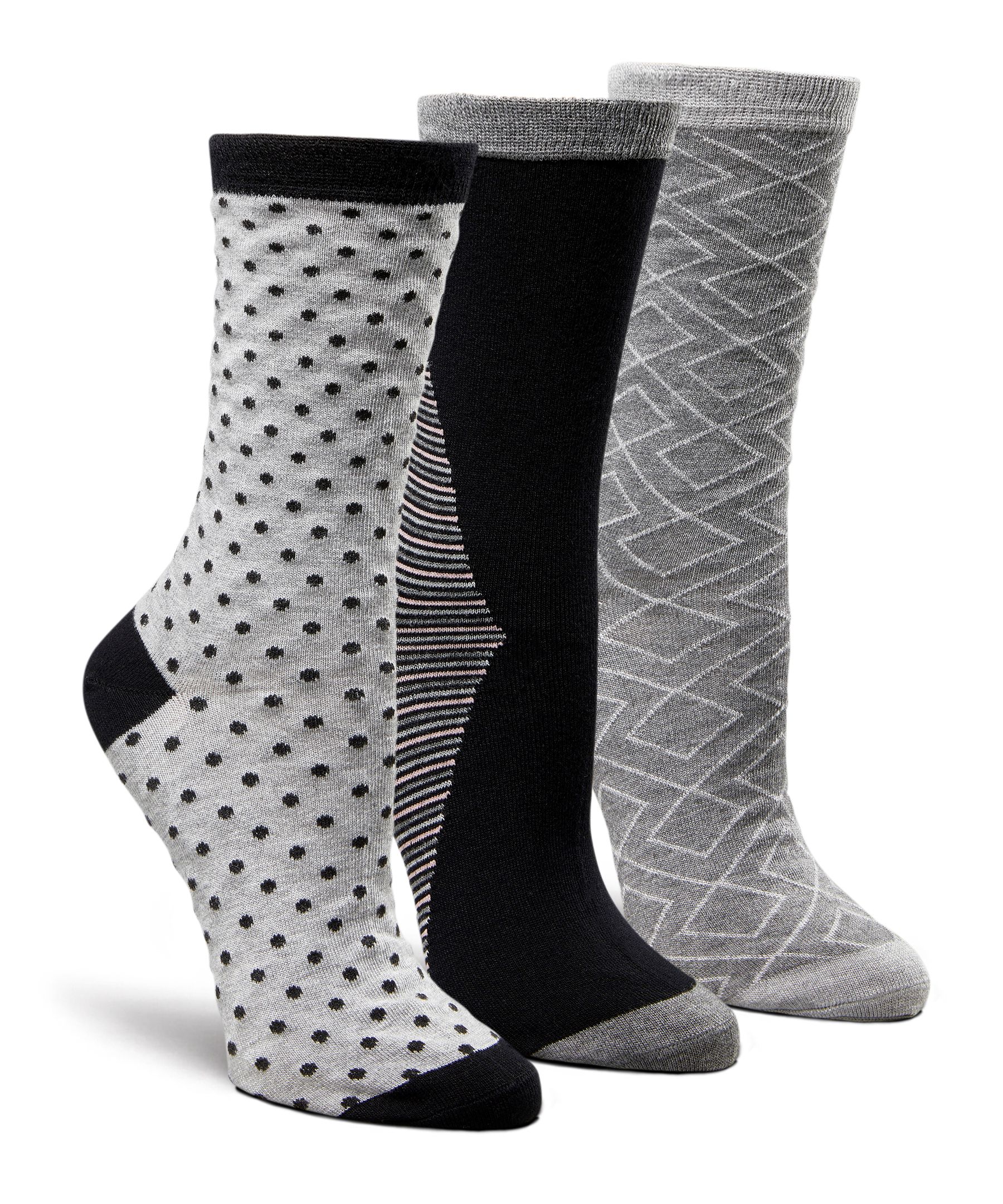 Lot De 6 Chaussettes Femme En Bambou - 80% Fibre De Bambou, Douces, Respirantes, Tailles 36-40