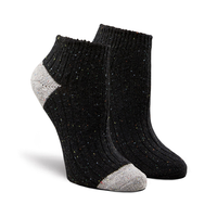 Denver Hayes Women's 2 Pack Low Cut Sweater Socks