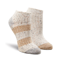 Denver Hayes Women's 2 Pack Low Cut Sweater Socks