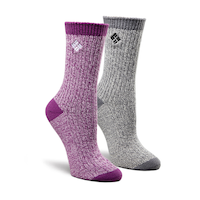 Columbia Women's 2-Pack Super Soft Rib Crew Sock