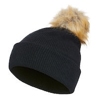 Chapeau chic en fausse fourrure pour femmes, Kombi Front_Angled_Left