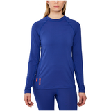 Haut couche de base à encolure ras du cou pour femmes, Redheat Active, Kombi Front_Flat