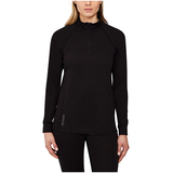 Kombi Women's Merino Blend Zip Baselayer Top Front_Flat