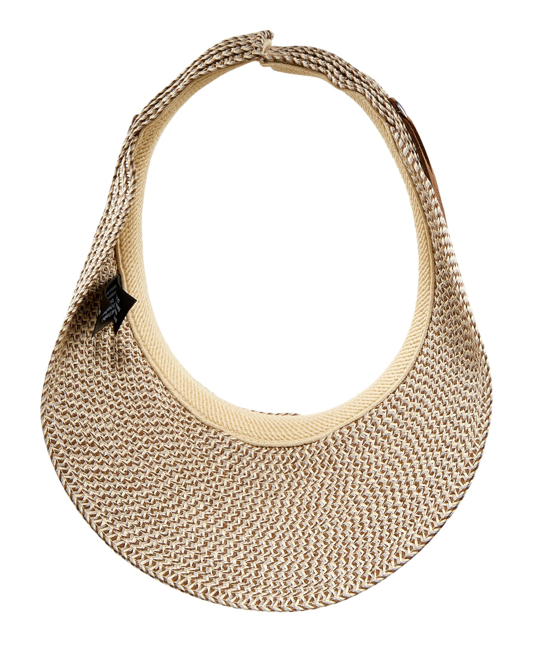 Visière en paille pour femmes