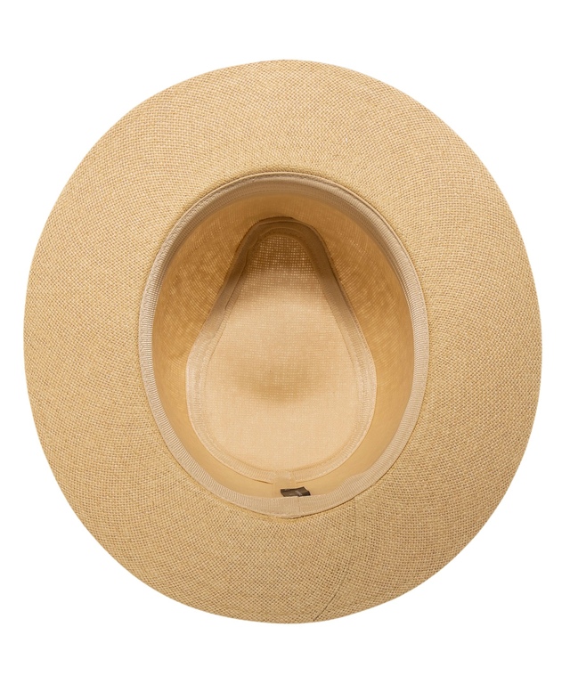 Denver Hayes Women's Straw Hat with Black Ribbon Band Marks