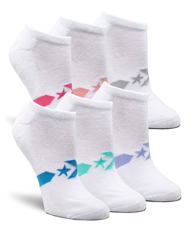 Women's 3 Pack Short Quarter Crew Socks with Arch Support Front_Three_Fourths_Angled_Right