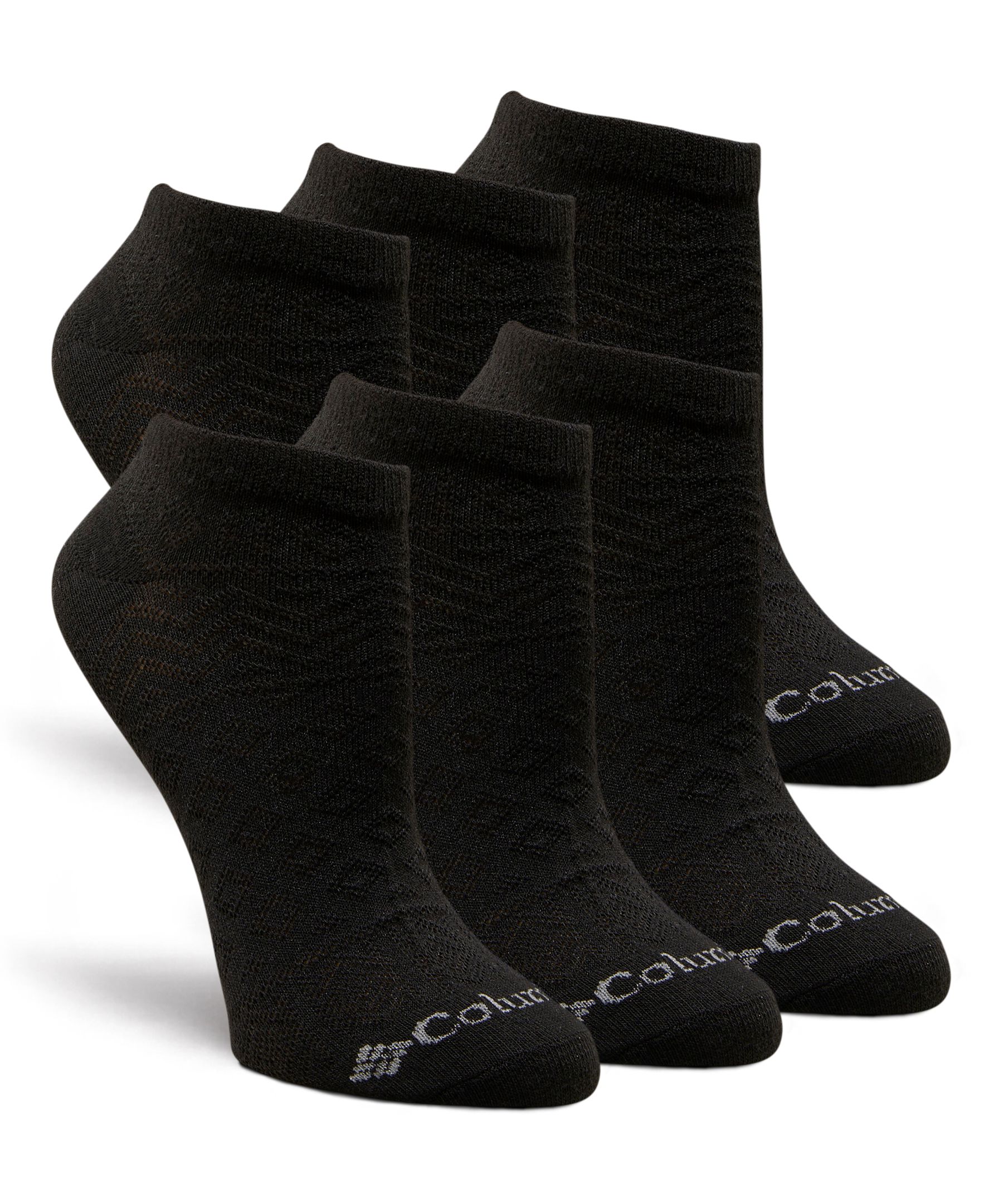 Columbia Women's Pattern Mesh No Show Socks, 6 Pack