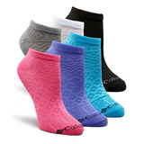 Chaussettes invisibles en filet à motif pour femmes, Columbia, paquet de 6&nbsp;paires