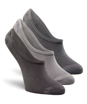 Chaussettes doublures sport Shambhala en filet, pour femmes, paquet de 3 paires