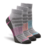 Chaussettes basses pour femmes, Shambhala, paquet de 3 paires Front_Three_Fourths_Angled_Right
