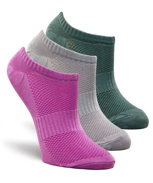 Chaussettes invisibles en microfibre pour femmes, Shambhala, paquet de 3&nbsp;paires