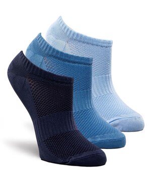 Chaussettes invisibles en microfibre pour femmes, Shambhala, paquet de 3 paires