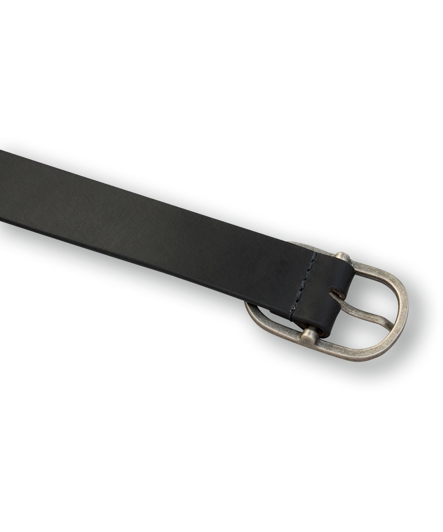 Ceinture en cuir à boucle ovale avec barre centrale pour femmes, Denver Hayes, 3,50&nbsp;cm (1&nbsp;3/8&nbsp;po)