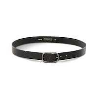 Denver Hayes Women's 1-3/8-inch Oval Centre Bar Leather Belt Front_Elevated