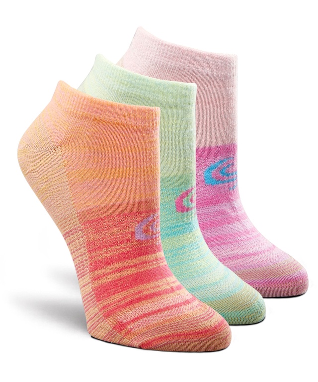Copper Sole Women's 3 Pack Moisture Guard Extreme Athletic No Show Socks Front_Three_Fourths_Angled_Right