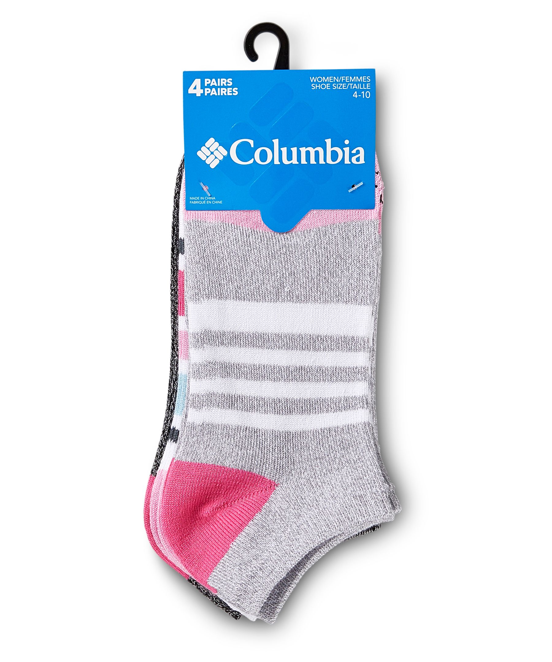 Women's 3+1 Pack Supersoft Colour Block No Show Socks