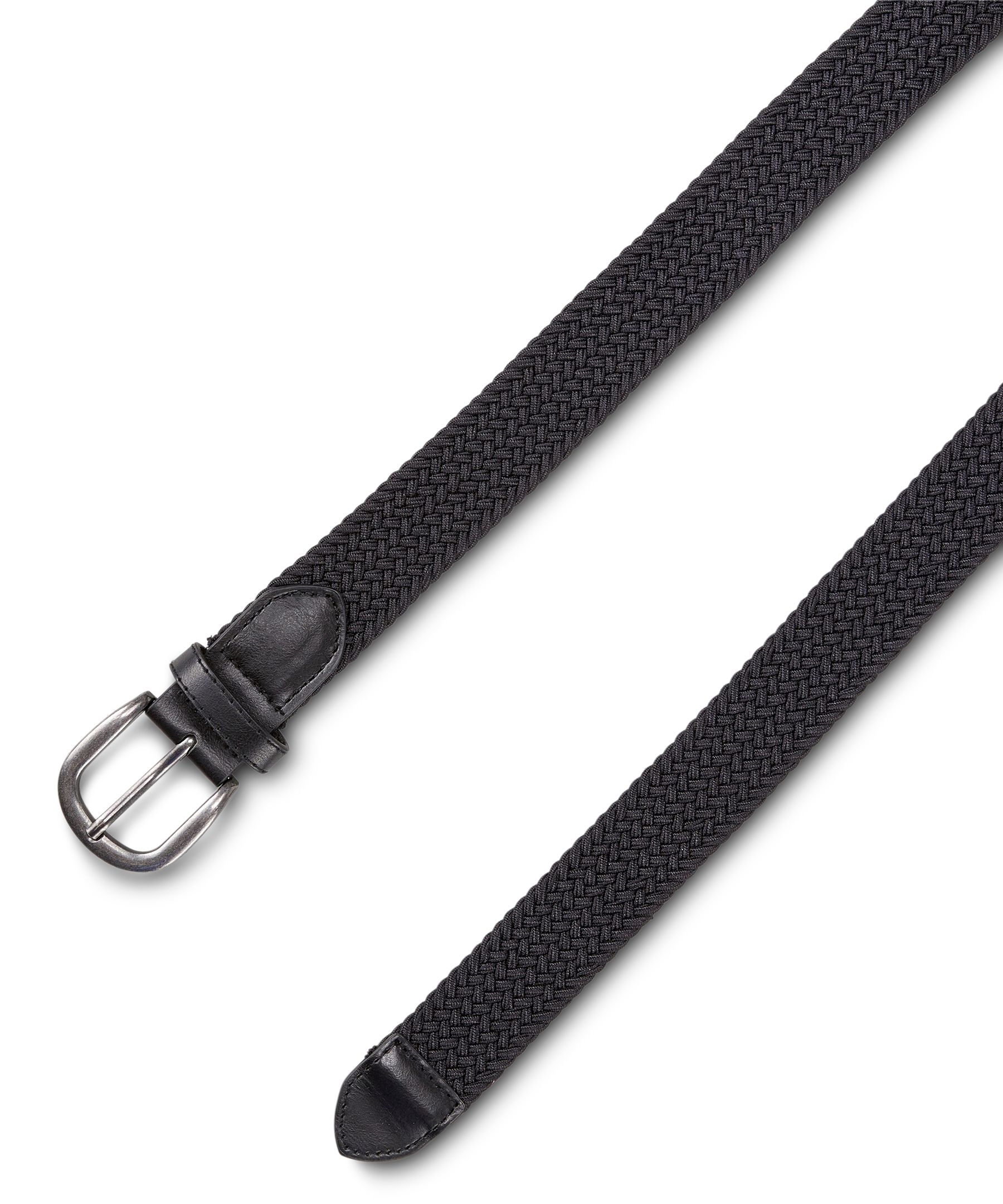 Denver Hayes Women's 1 Inch Braided Elastic Belt