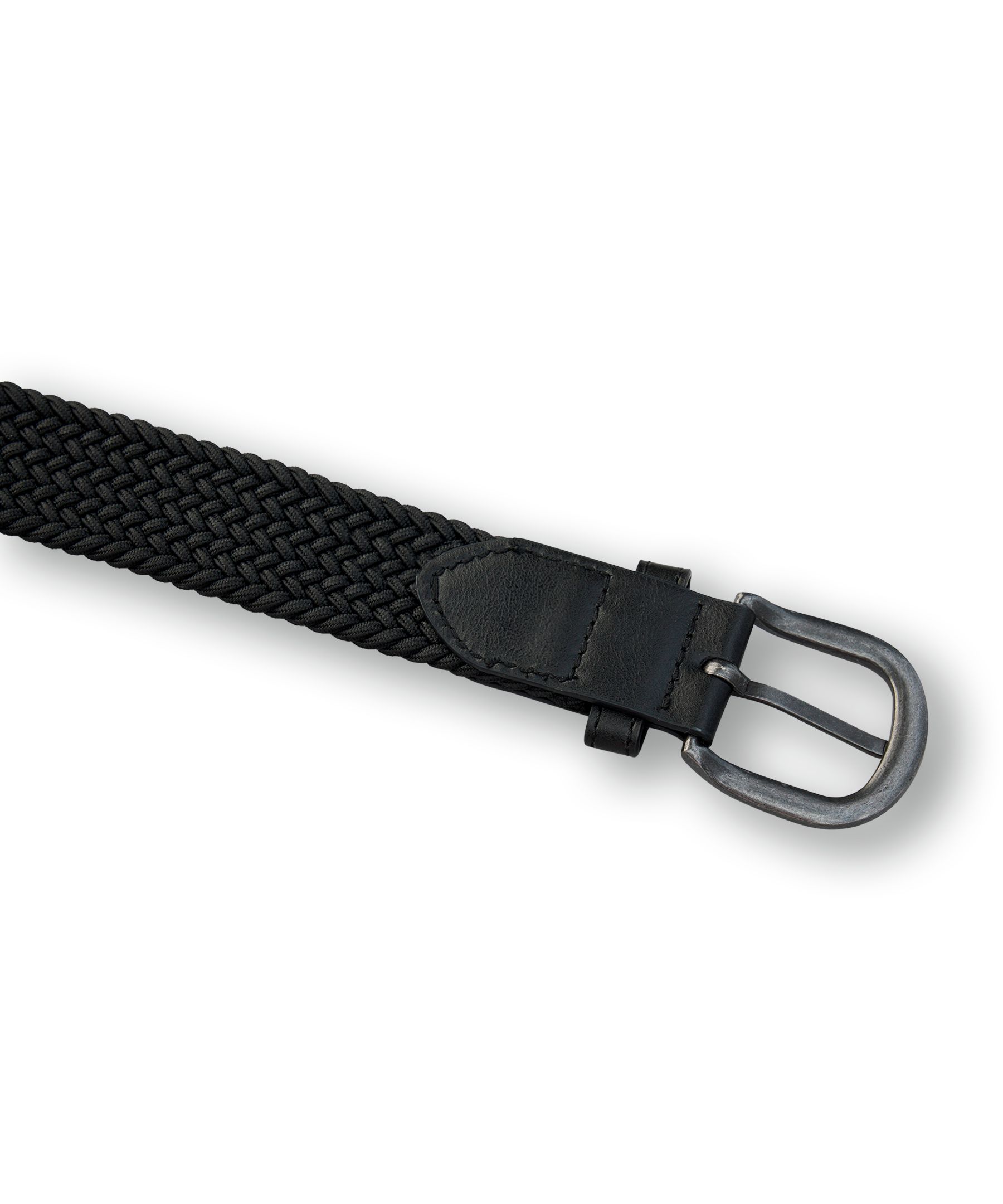 Denver Hayes Women's 1 Inch Braided Elastic Belt