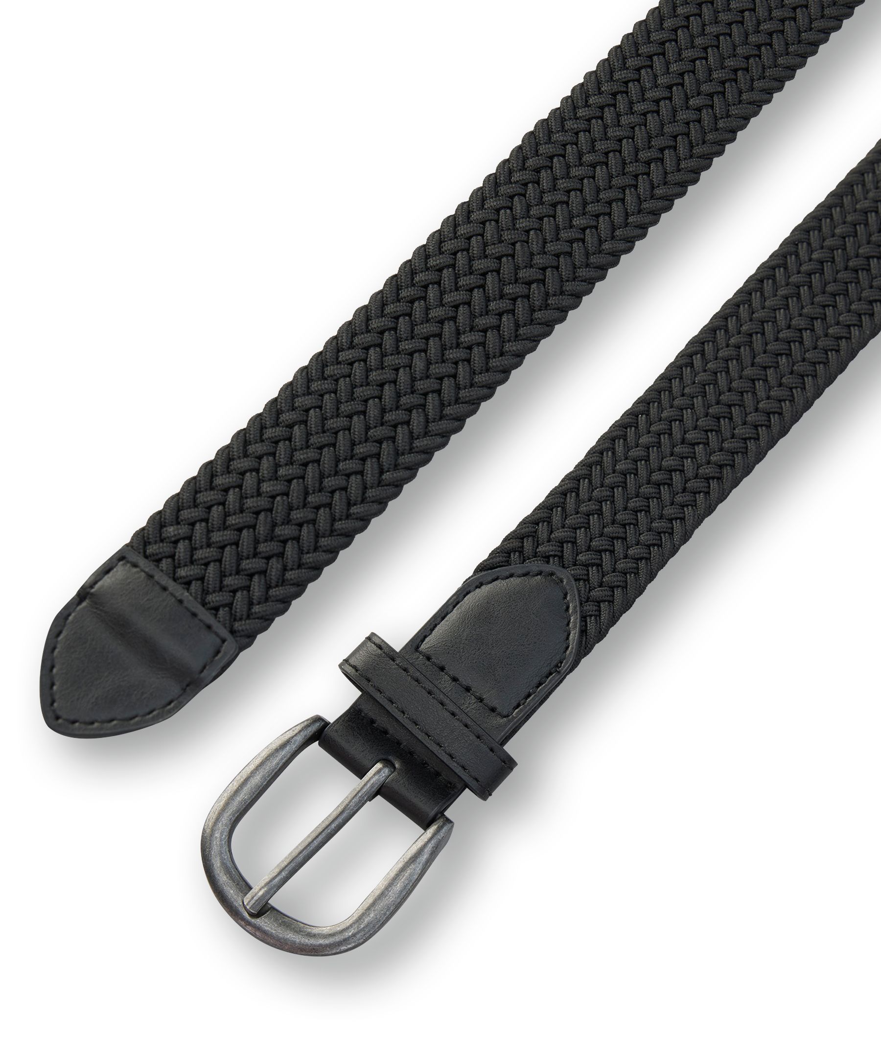 Denver Hayes Women's 1 Inch Braided Elastic Belt