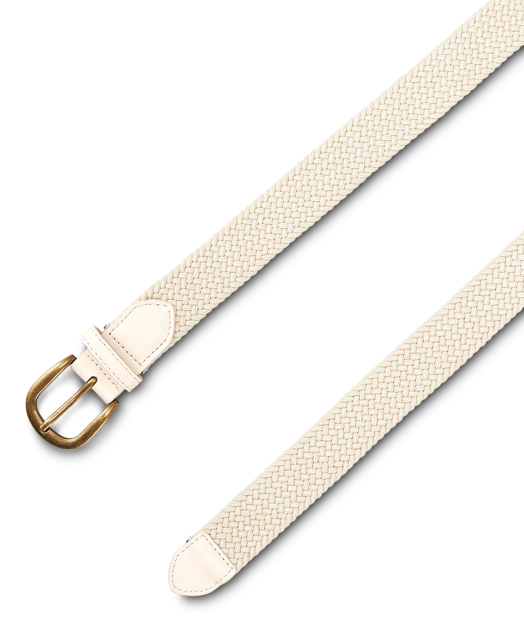 Denver Hayes Women's 1 Inch Braided Elastic Belt