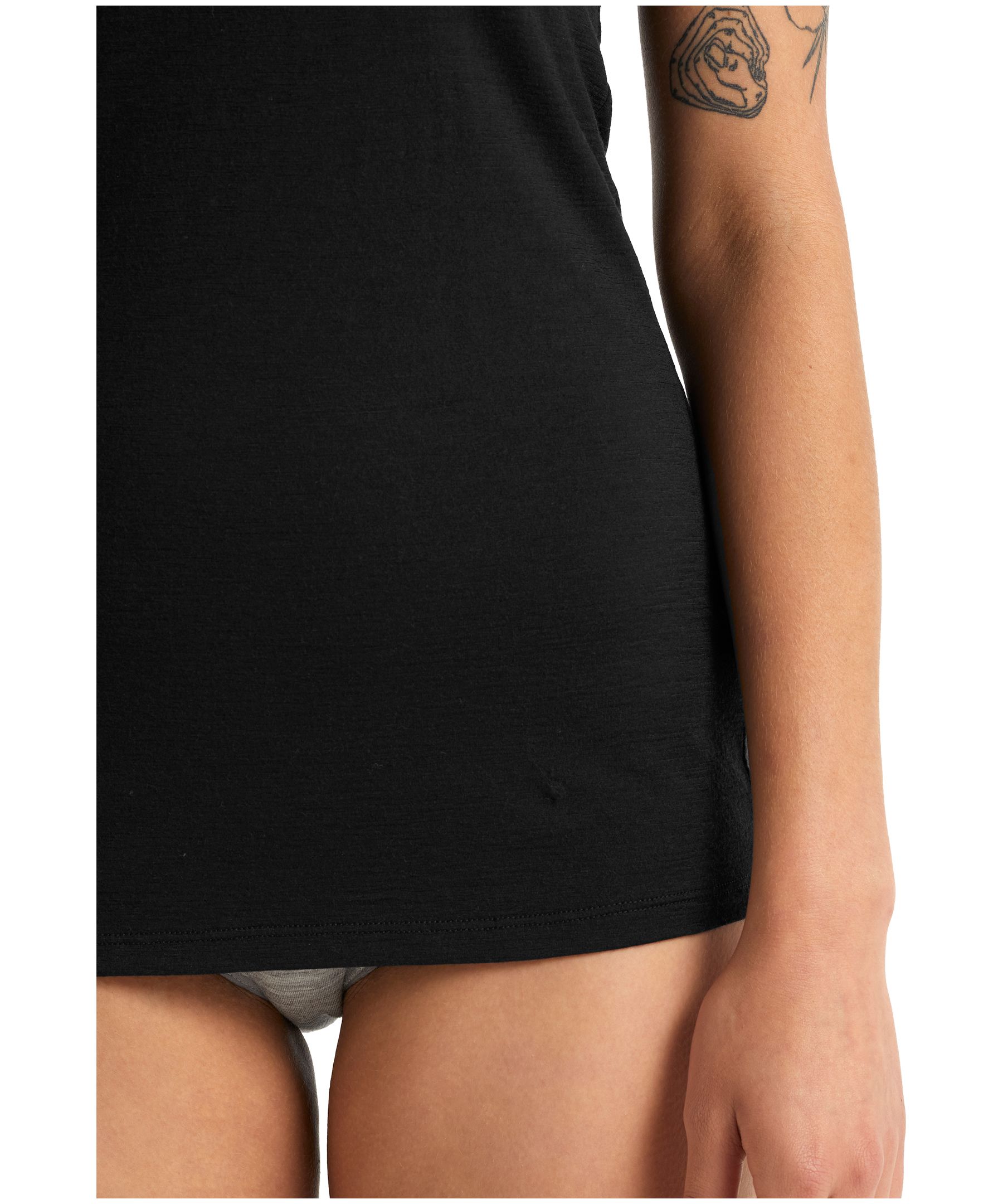 Camisole avec soutien-gorge pour femmes avec bretelles ajustables, Siren, Icebreaker