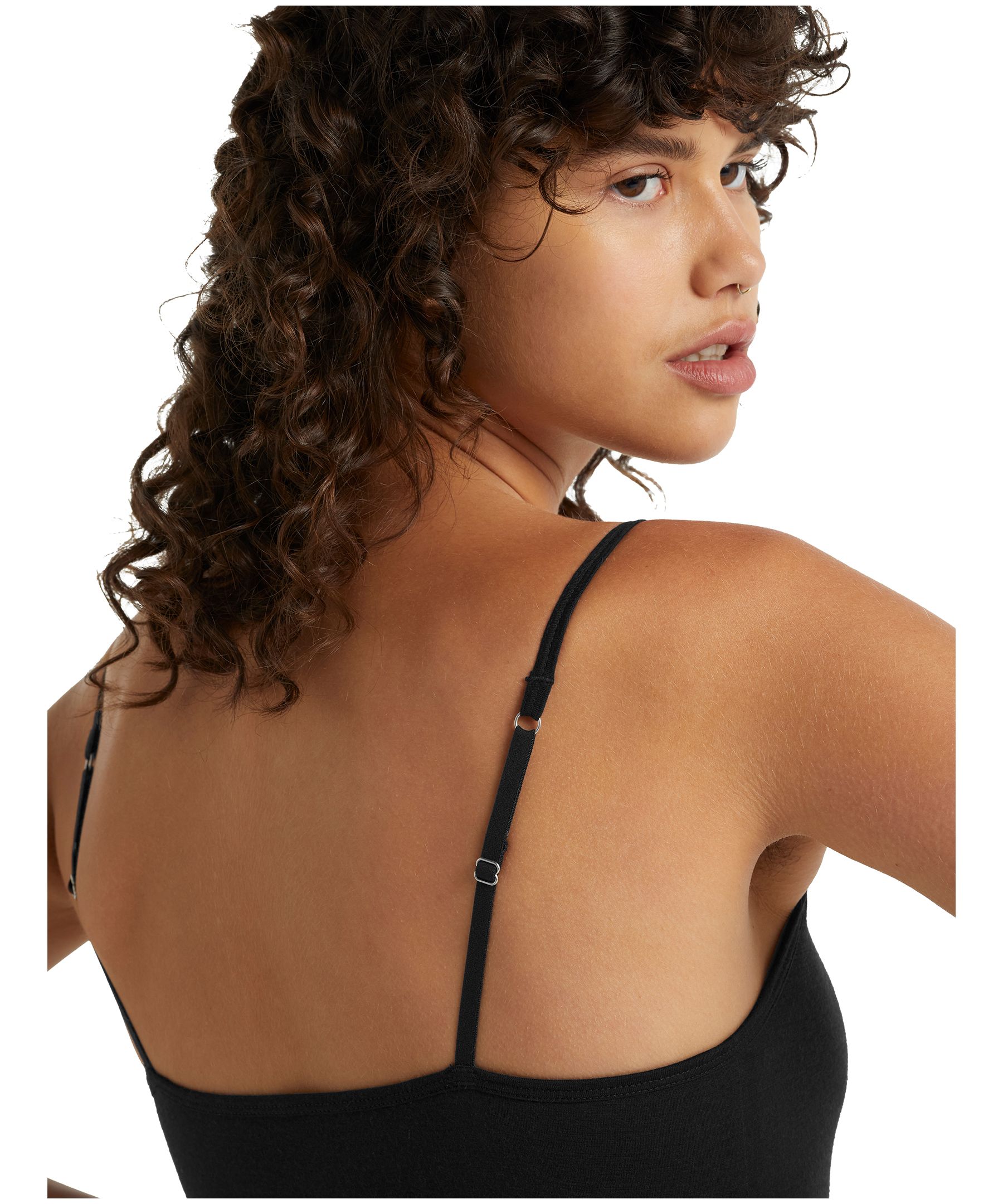 Camisole avec soutien-gorge pour femmes avec bretelles ajustables, Siren, Icebreaker