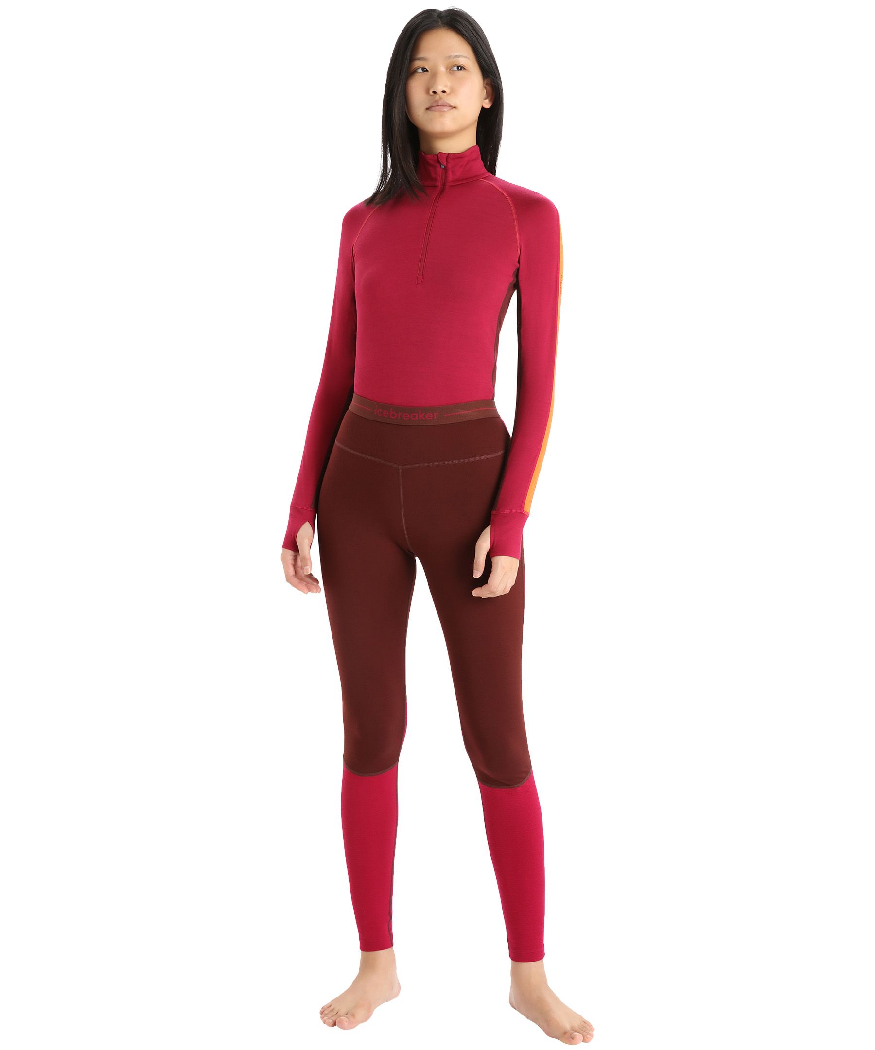 Icebreaker Women's 260 Zoneknit Heavyweight Base Layer Leggings -
ONLINE ONLY