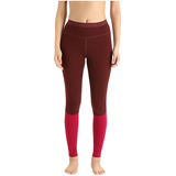 Legging épais couche de base pour femmes, 260&nbsp;Zoneknit, Icebreaker Front_Flat