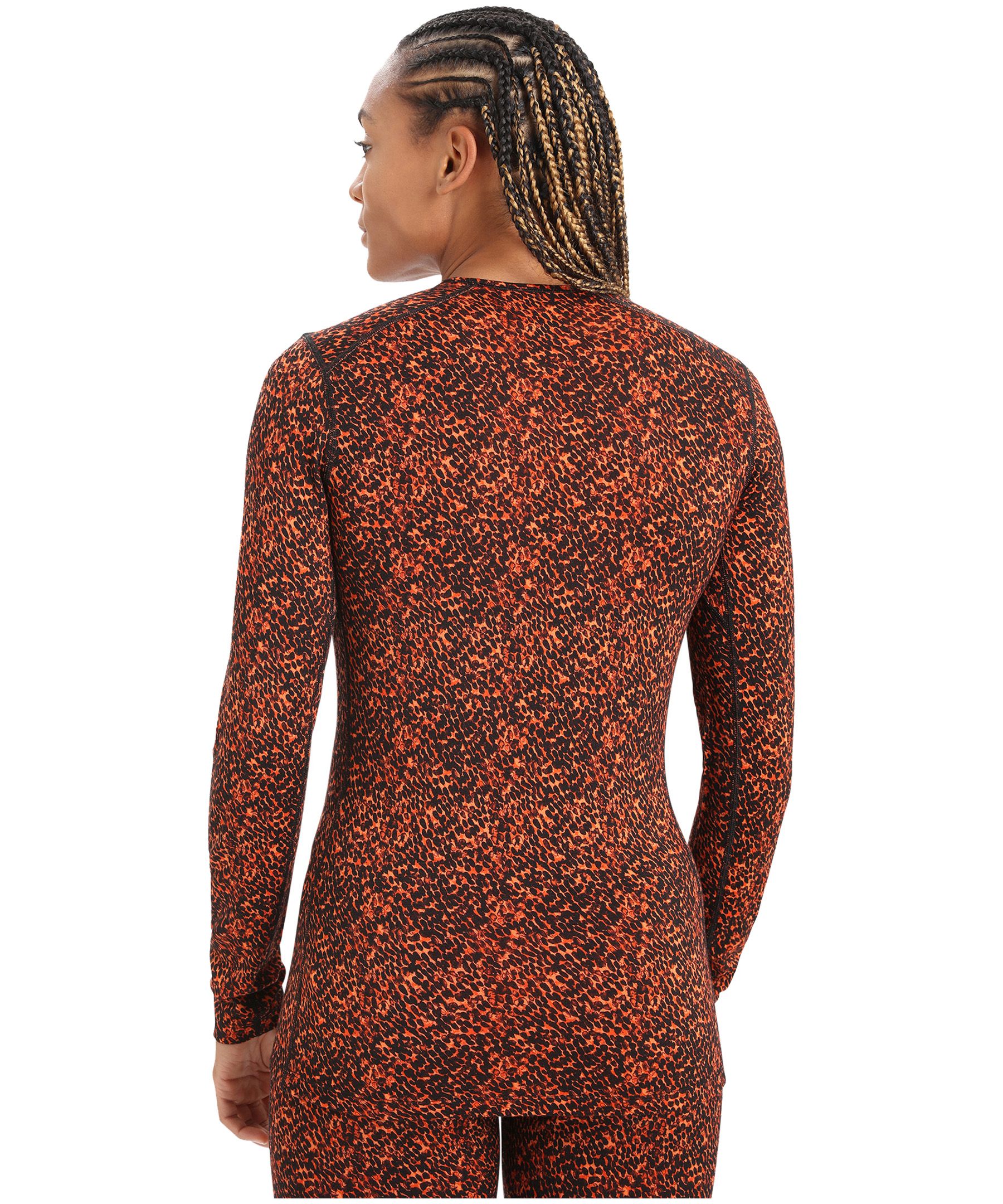 Haut couche de base à col ras du cou et à manches longues pour femmes, 200&nbsp;Oasis, Icebreaker