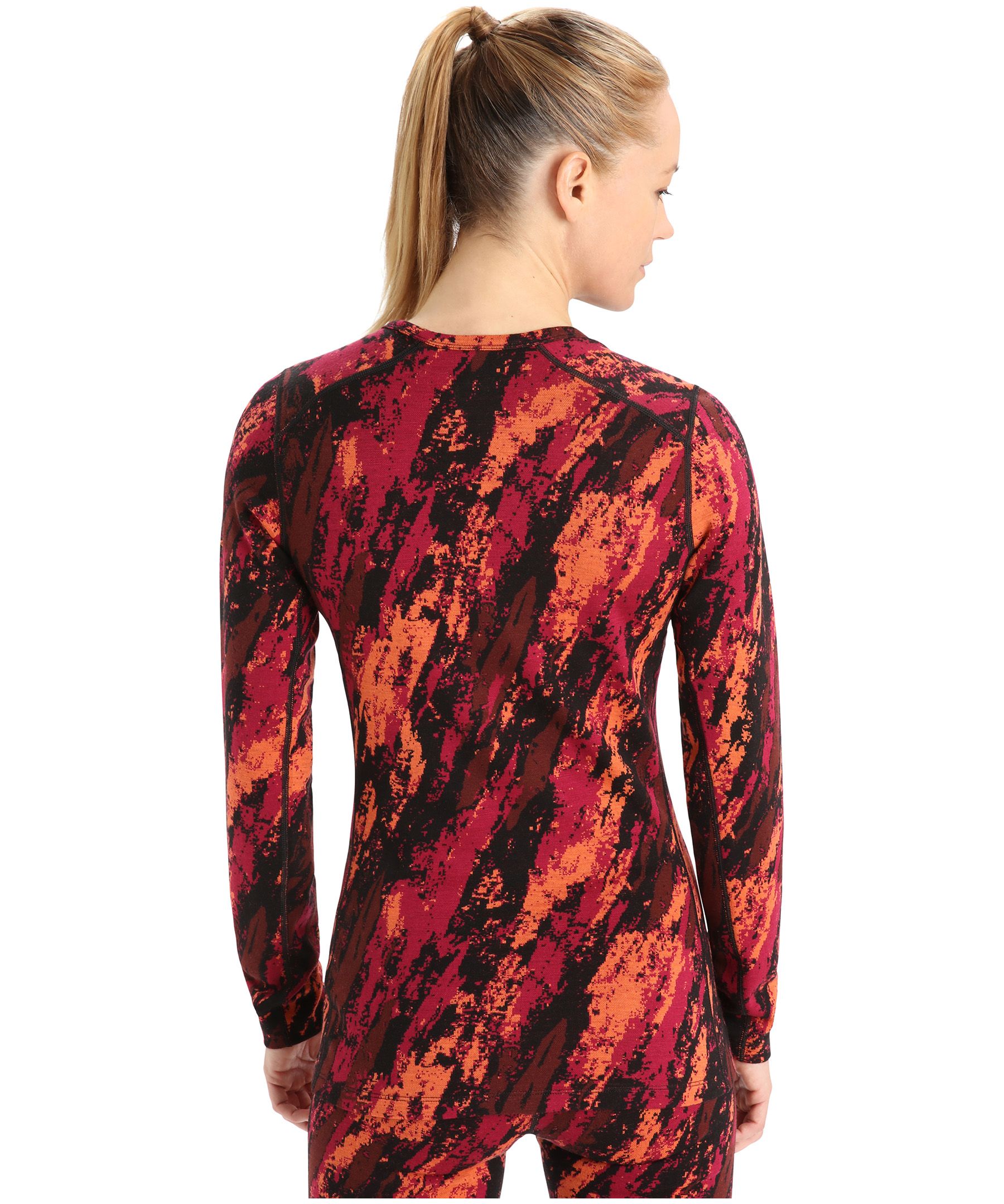 Haut couche de base à col ras du cou et à manches longues pour femmes&nbsp;250 Vertex, Icebreaker