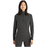 Icebreaker Women's 250 Vertex Heavyweight Half Zip Base Layer Top - Alpine Geo
ONLINE ONLY Front_Flat
