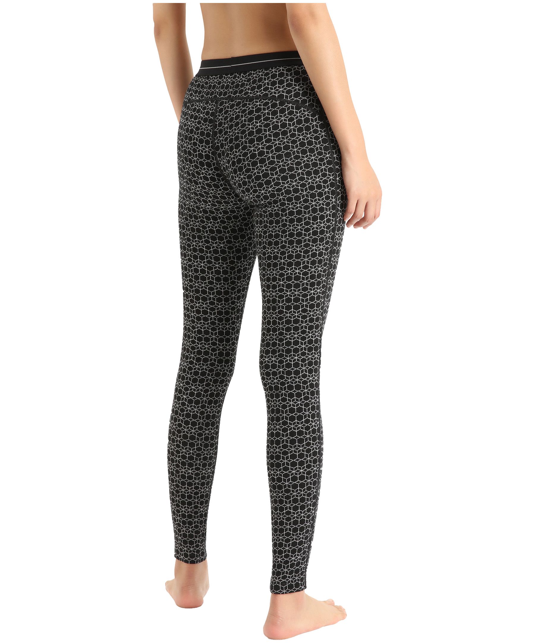 Icebreaker Women's 250 Vertex Base Layer Leggings - Alpine Geo