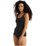 Icebreaker Women's Siren Scoop Neck Slim Fit Tank Top Front_Angled_Left