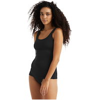 Icebreaker Women's Siren Scoop Neck Slim Fit Tank Top Front_Angled_Left