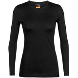 Icebreaker Haut couche de base à col ras du cou et à manches longues 200&nbsp;Oasis pour femmes Front_Flat