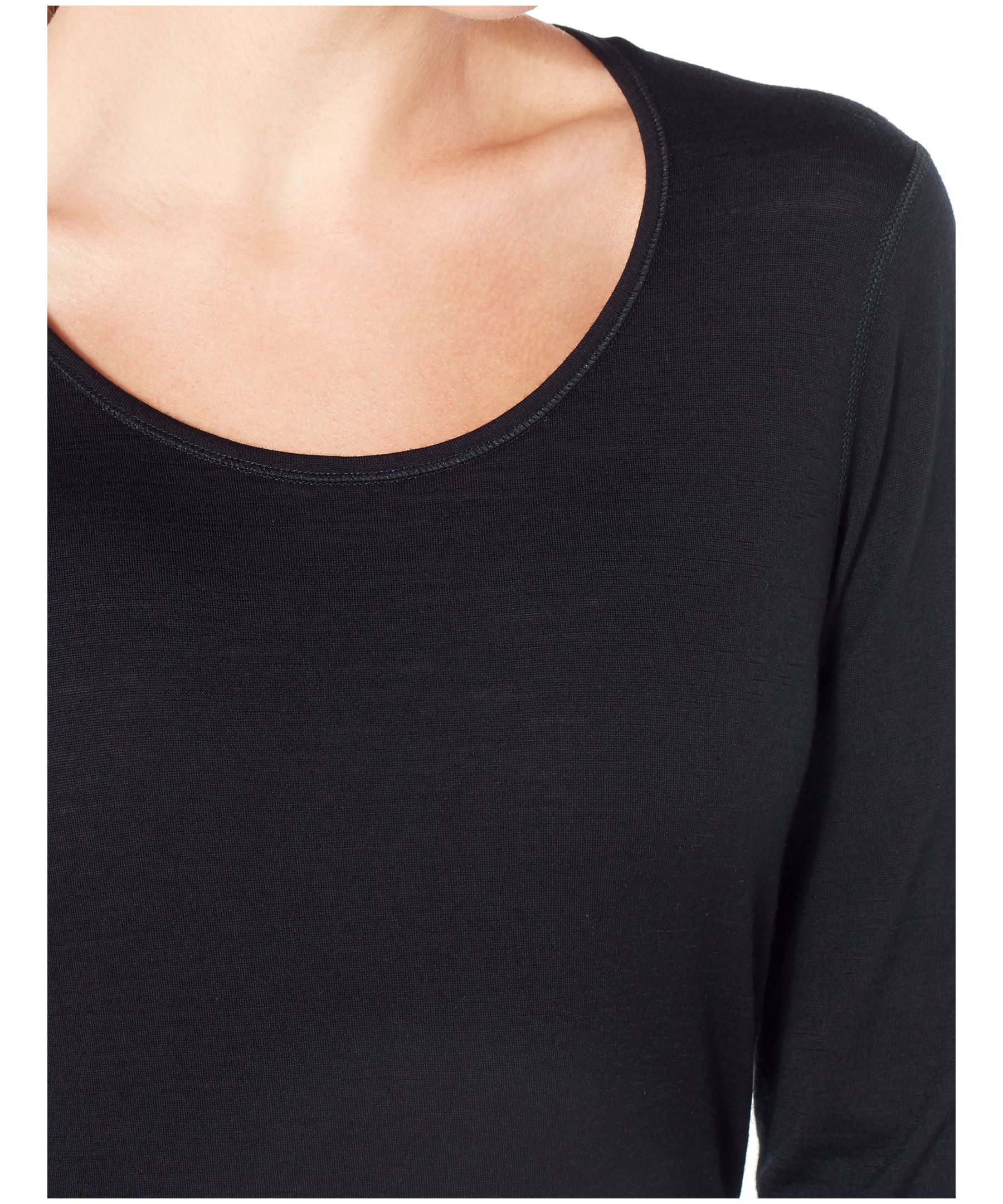 Haut couche de base à encolure échancrée et à manches longues pour femmes, 200&nbsp;Oasis, Icebreaker