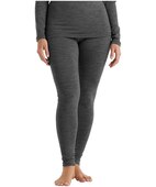 isotoner Womens Base Layer Set - Warm Underlayer Pants & Shirt, Performance  Shirt & Leggings, Long Underwear Women (Grey, Medium) at  Women's  Clothing store