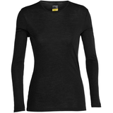 Icebreaker Women's 175 Everyday Crewneck Long Sleeve Base Layer Top Front_Flat