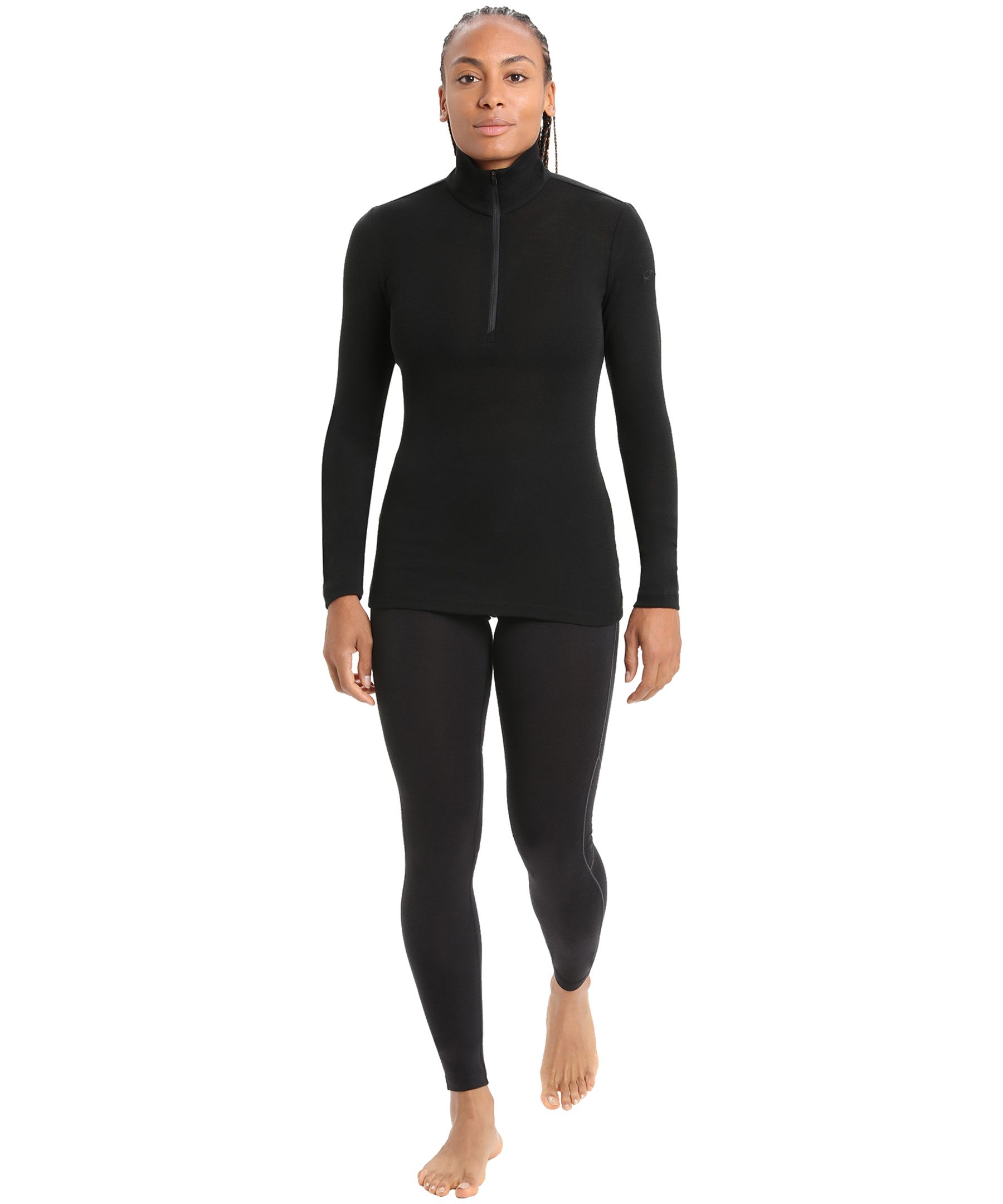 Icebreaker Women's 175 Everyday Long Sleeve Half Zip Base Layer Top