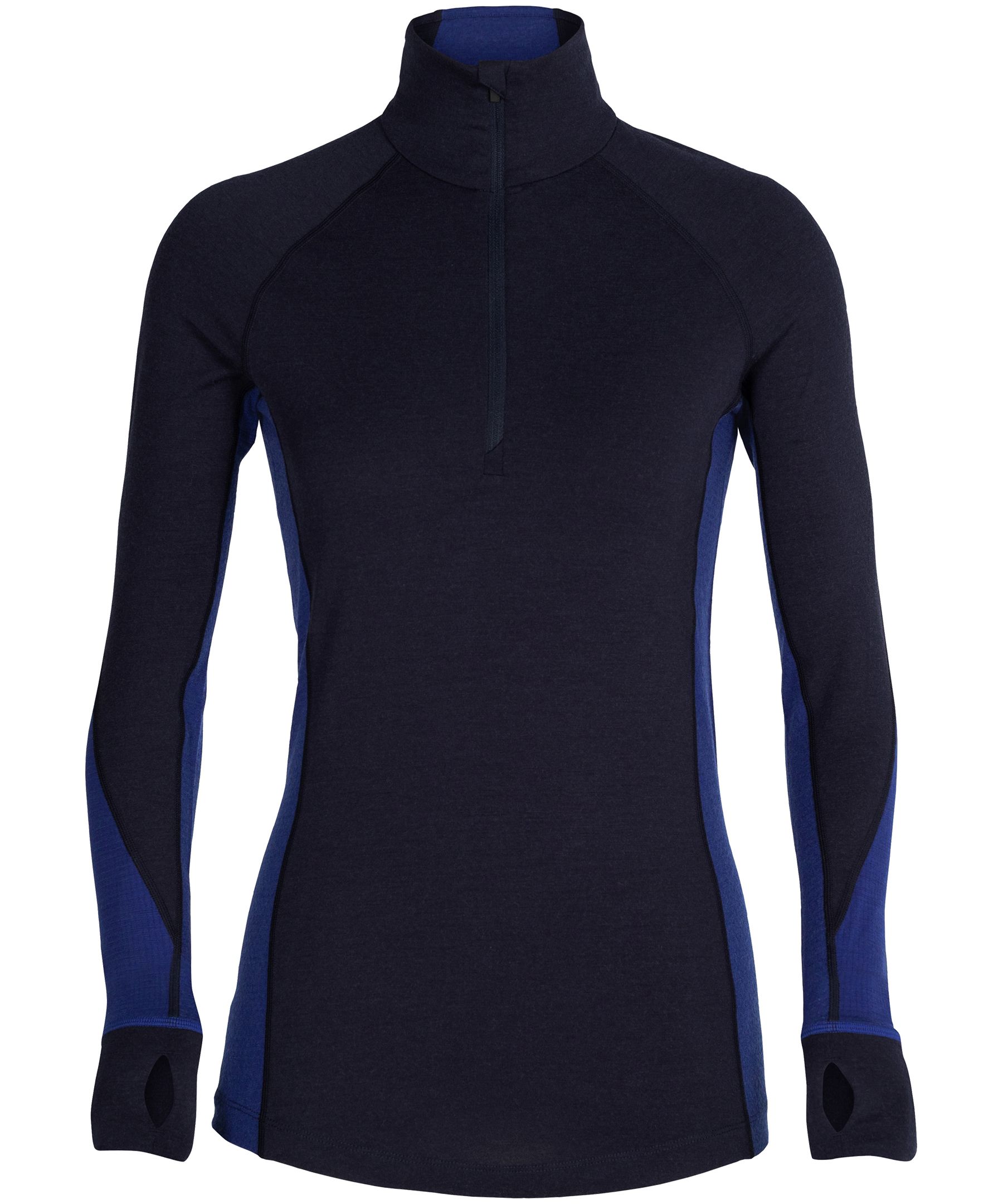 Haut couche de base à demi-fermeture à glissière et à manches longues&nbsp;260 Zone pour femmes