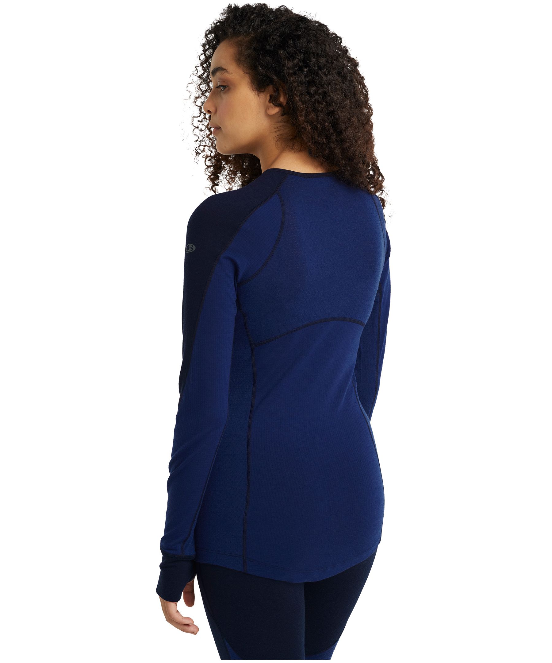 Haut couche de base à manches longues et à col ras du cou pour femmes, 260&nbsp;Zone