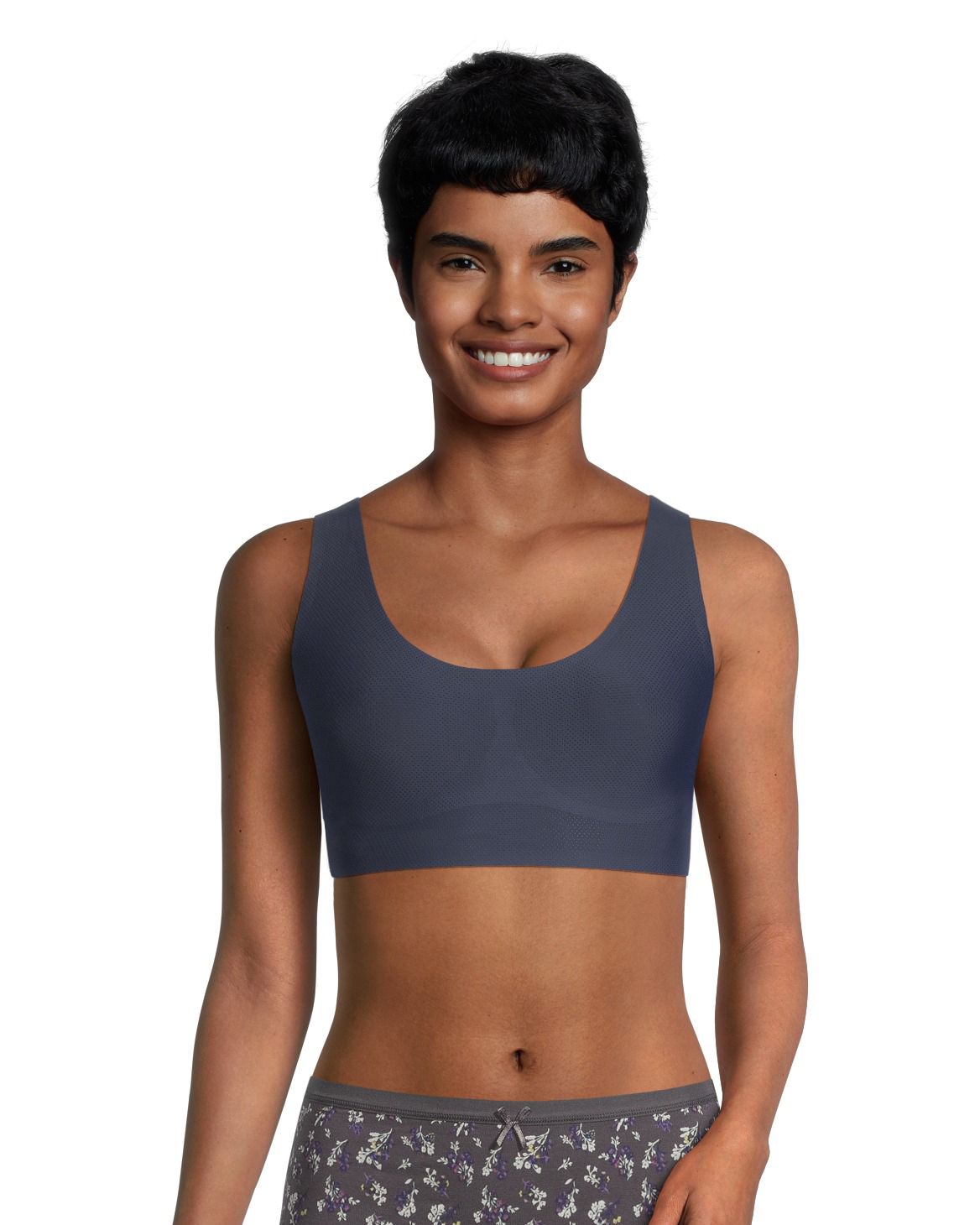 Denver Hayes Women's Invisible Mesh Wireless Bra