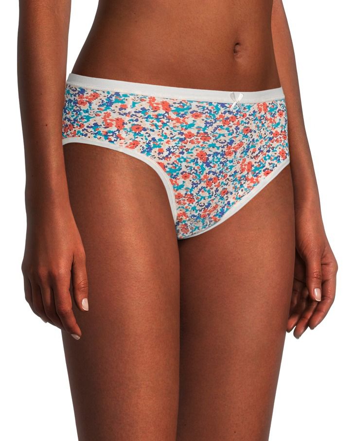 True Stretch Floral Hipster Panty