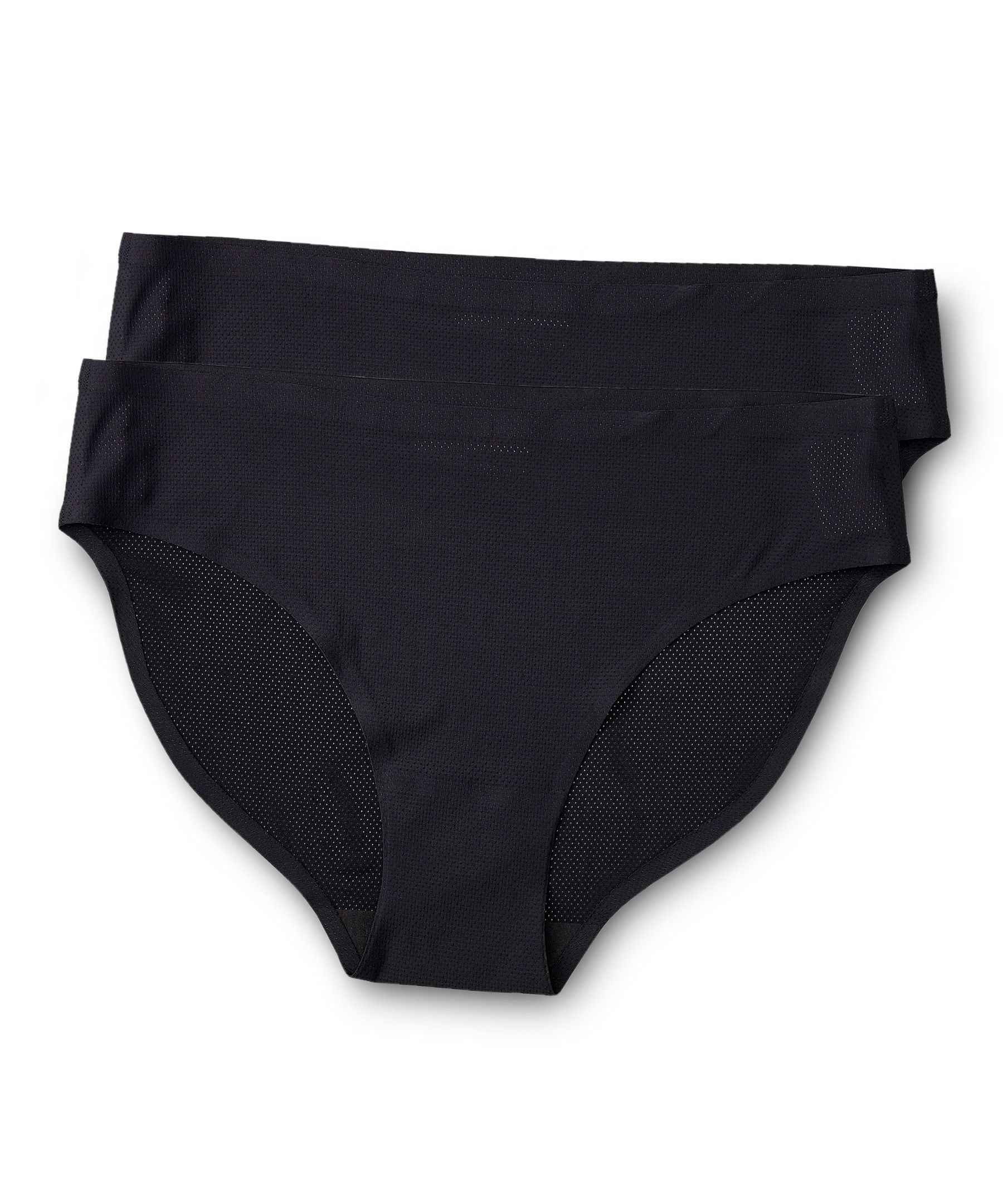 Denver Hayes Women's Invisible Mesh Bikini Underwear Briefs