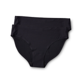 Denver Hayes Women's Invisible Mesh Bikini Underwear Briefs Front_Flat